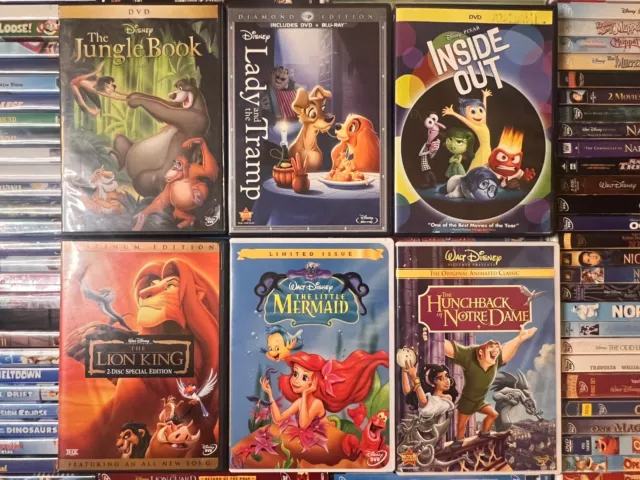 DVDs I-L Titles    Pick and Choose DISNEY PIXAR DREAMWORKS Buy 9 get 1 FREE SHIP