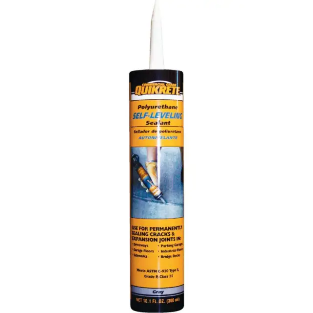 Quikrete 10 Oz. Gray Advanced Polymer Self-Leveling Sealant 866010 Quikrete