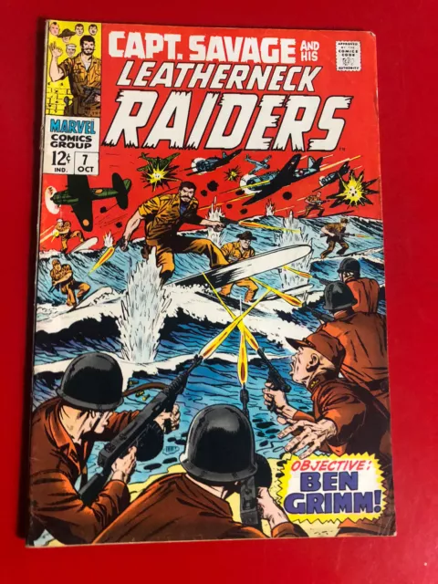 Marvel Comics  CAPTAIN SAVAGE AND HIS LEATHERNECK RAIDERS #7