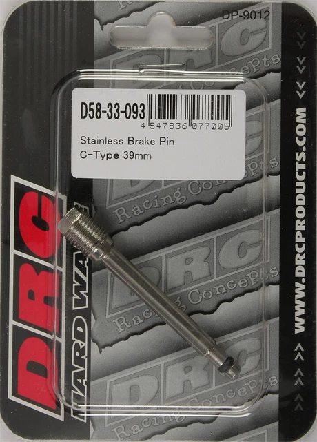 Stainless Brake Pin, C-Type, 39mm DRC D58-33-093