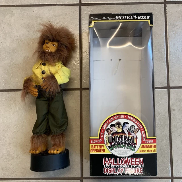 1992 TELCO MOTIONETTES Animated UNIVERSAL STUDIOS Original Monsters  "WOLFMAN" $25.00 - PicClick