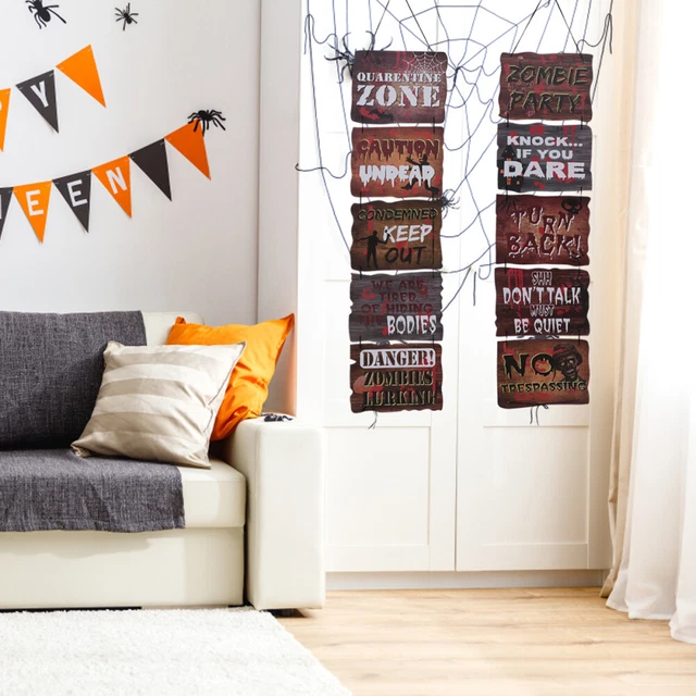 Porta di Halloween da appendere decorazioni di Halloween decorazione porta di Halloween ornamento