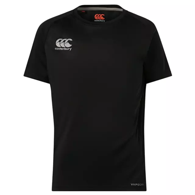 Canterbury Kid's Rugby T-Shirt (Size 8Y) Vapodri Light Poly Training Top - New