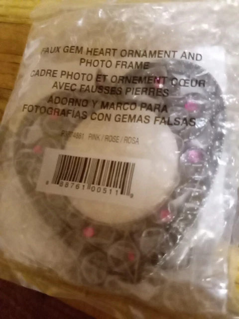 Avon Faux Gem Purple Gems Ornament & Photo Frame