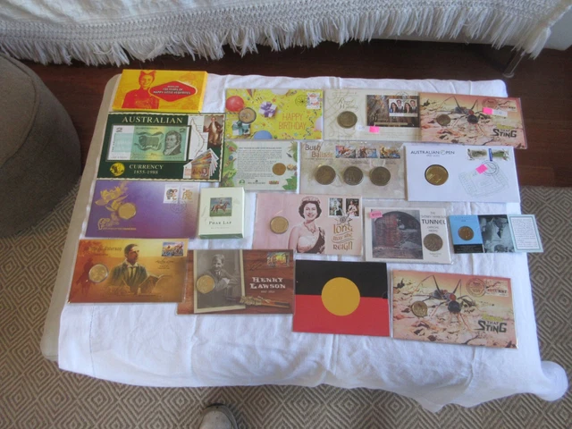 Australian Coin Issues: 38 Sets In Total: All In Mint Condition