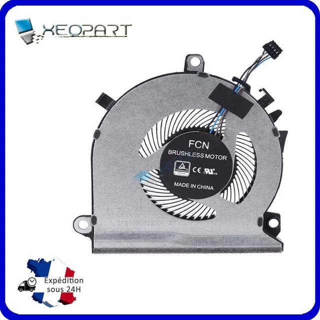 Ventilateur CPU Pour PC Portable HP Pavilion 15-CX0046NF / 15-CX0047NF - Cooler Neuf