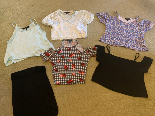 Girls Clothes Summer Tops Bundle Plus PLT Skirt 10–11 Years