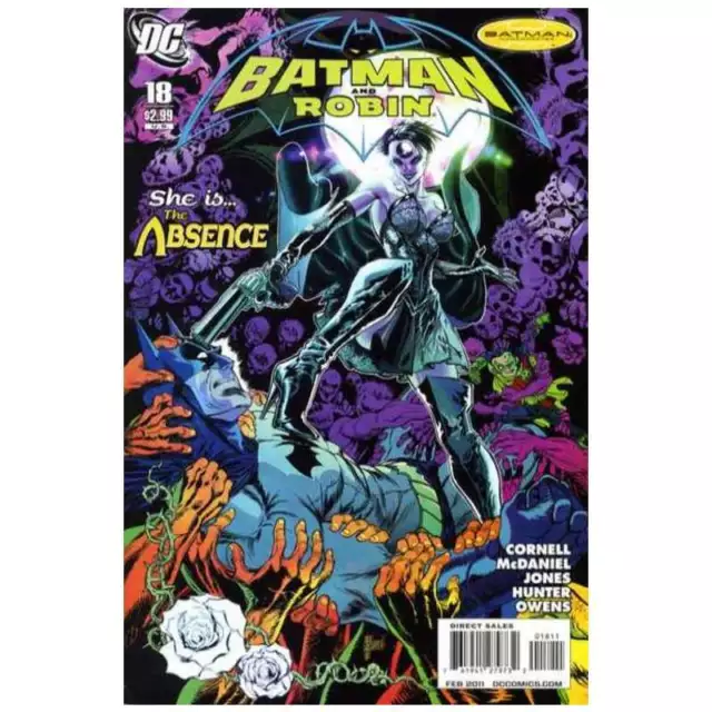 Batman and Robin (2009 series) #18 in Near Mint + condition. DC comics [z,