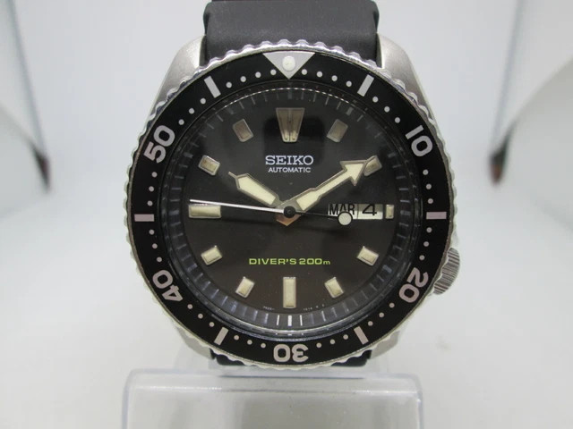 OROLOGIO SUBACQUEO AUTOMATICO Da Uomo Seiko Skx173 7S26-0020 Data Giorno  Acciaio Inox EUR 117,35 - PicClick IT