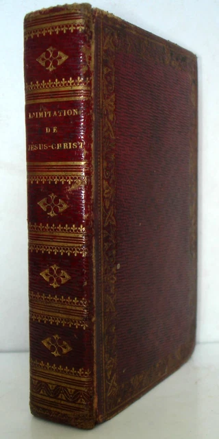 Livre Ancien "L'Imitation De Jésus-Christ" De Lamennais - Édition 1895 MONNOYER - Boîte Protectrice