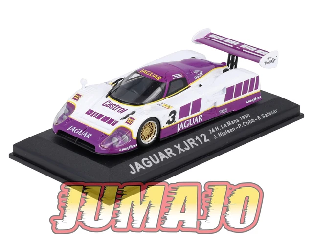 1:43 IXO Jaguar XJR12 #3 Winner Le Mans 1990 Cobb/Brundle/Nielsen