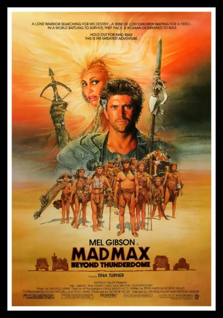 Mad Max Beyond Thunderdome Movie Poster Print & Unframed Canvas Prints