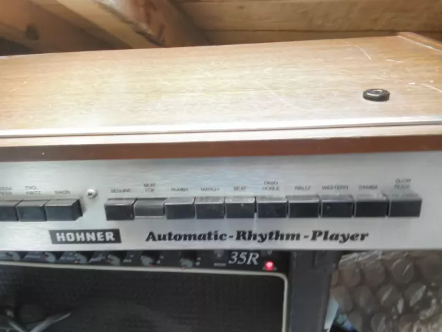 Hohner Analog-Automatic-Rhythm-Player  Vintage Electronic Drum 80s.