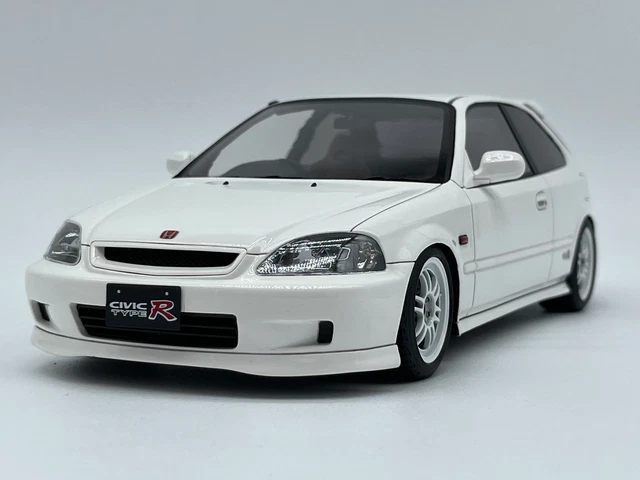 Accensione Modello 1/18 Honda Civic EK9 Type R Giallo Diecast IG2676