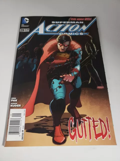 Action Comics No 29 May 2014 DC Comic Newsstand Variant K2b11