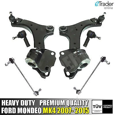 For FORD MONDEO MK4 07-15 TRACK CONTROL ARMS WISHBONES & LINK BARS & ROD ENDS