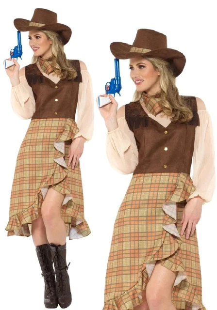 COSTUME COWGIRL FEMMES Far West Saloon Fille Costume D guisement EUR 43 costume-cowgirl-femmes-far-west-saloon-fille-costume-d-guisement-eur-43