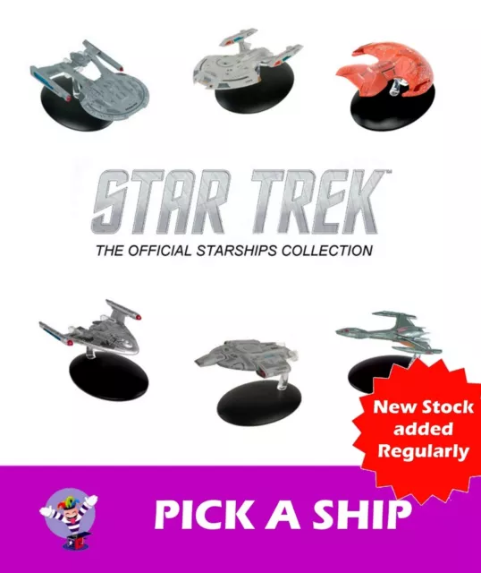 Star Trek Eaglemoss The Official Starships Collection ~ Loads to Choose Here