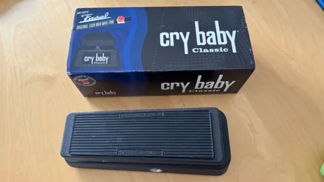 Dunlop Cry Baby Classic Wah Pedal GCB-95F with Fasel Inductor