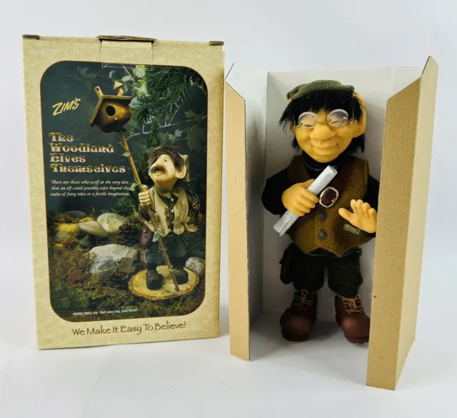 Zim's The Woodland Elves Themselves 2000 Elf Figurine (New In Box)