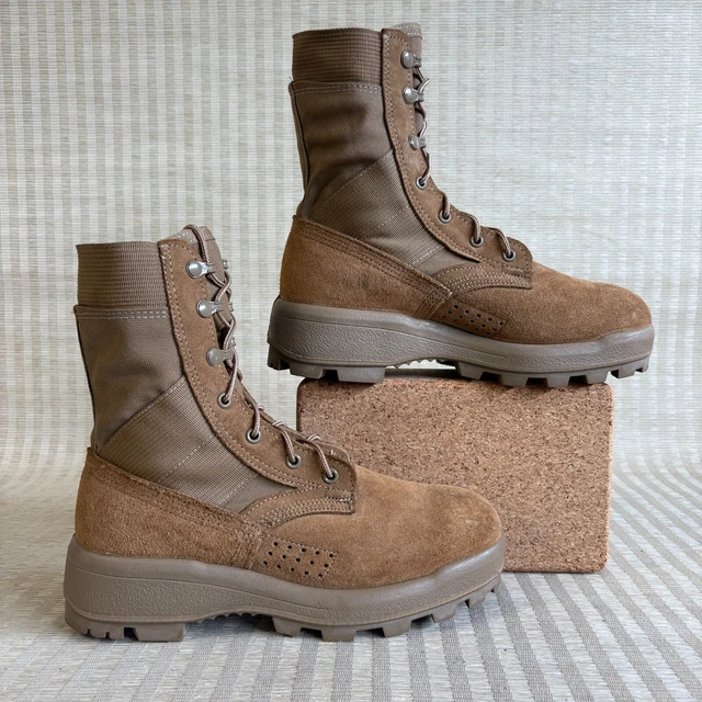BELLEVILLE MENS 901 Jungle Tactical Combat Boots Coyote Brown Leather ...