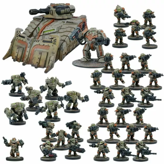 Mantic Games Firefight Forge Father Strike Force MGFFF101