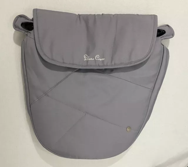 SILVER CROSS PLATINUM GREY Wayfarer Or Pioneer Apron Footmuff And Rain Cover 69.99 PicClick AU