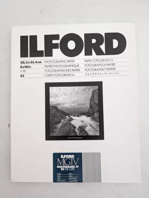 ILFORD Multigrade IV Pearl 8x10 25 Sheets MGIV