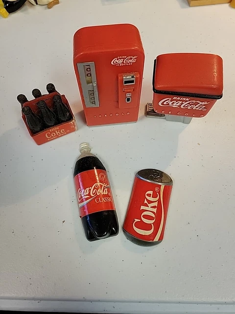Lot Of 5 Coca Cola Fridge Magnets