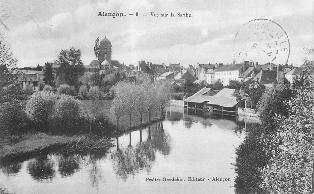 61 ALENCON vue sur la sarthe 74925