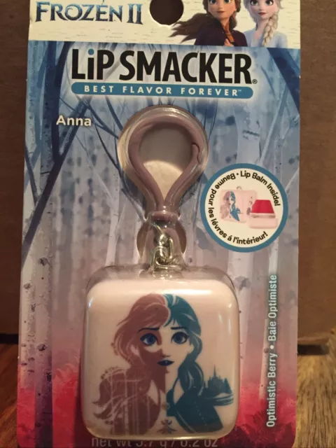 Lip Smackers Best Flavor Forever Disney Frozen II Anna, Optimistic Berry, 0.2oz