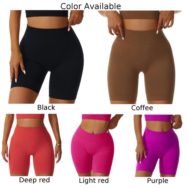 Feminine Shorts Sommer Stretch Tailliert Hintern Hoch Knirschen Training