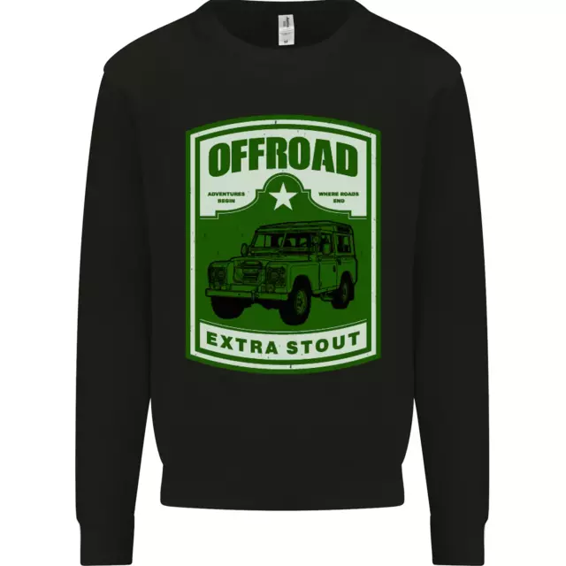 Offroad Extra Stout 4X4 Offroading Off Road Mens Sweatshirt Jumper