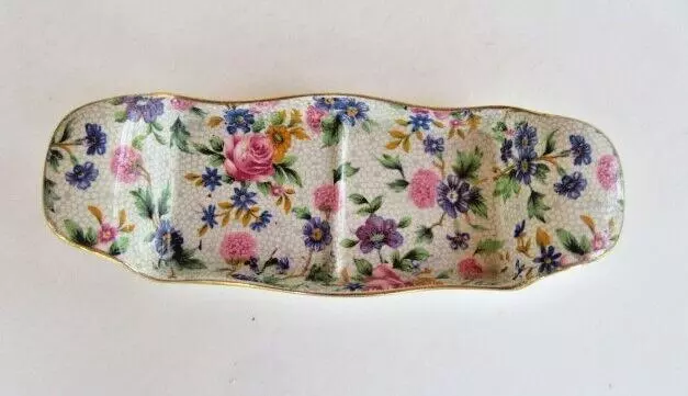 Royal Winton Grimwades Old Cottage Chintz (Pre 1960) Salt & Pepper TRAY Only