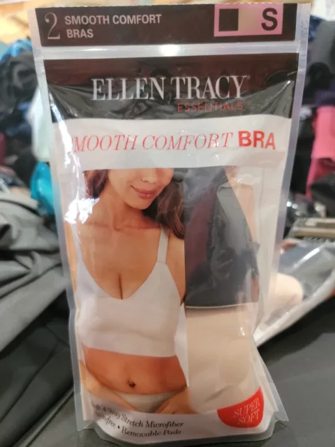 ELLEN TRACY 2-PACK Everyday T-Shirt Bra Style 59392P2 £18.96 - PicClick UK