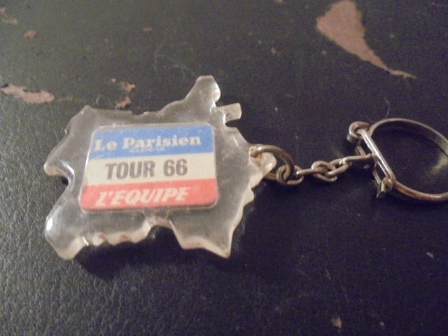 Porte-clés Ancien Tour De France 1966 – Prix De L'amabilité Una-Vins Étrier