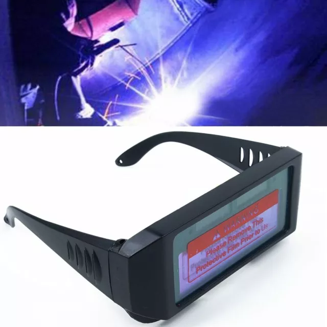 LCD Lunettes de soudure Film clair Bande élastique Protection des yeux