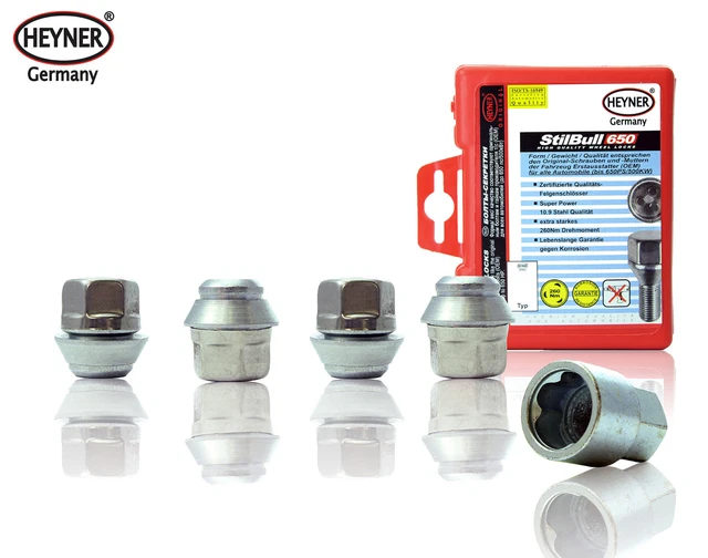 FORD FOCUS MK1 Mk2 Mk3 Locking Wheel Nuts M12X1,5 AntiTheft Bolts