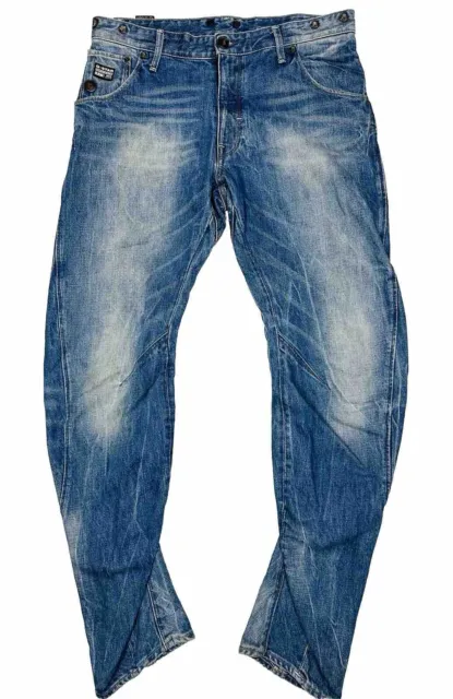 G-STAR RAW ARC 3D Loose Tapered Men's Denim Jeans Size 34 Blue Zip Fly ...