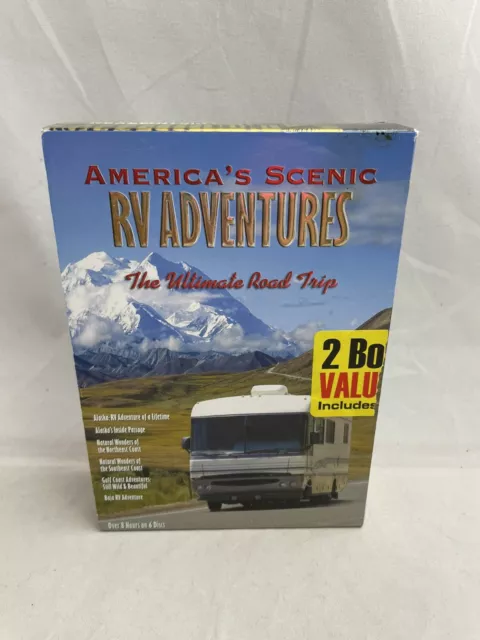 Americas Scenic RV Adventures DVD 6-Disc Set Ultimate Road Trip New