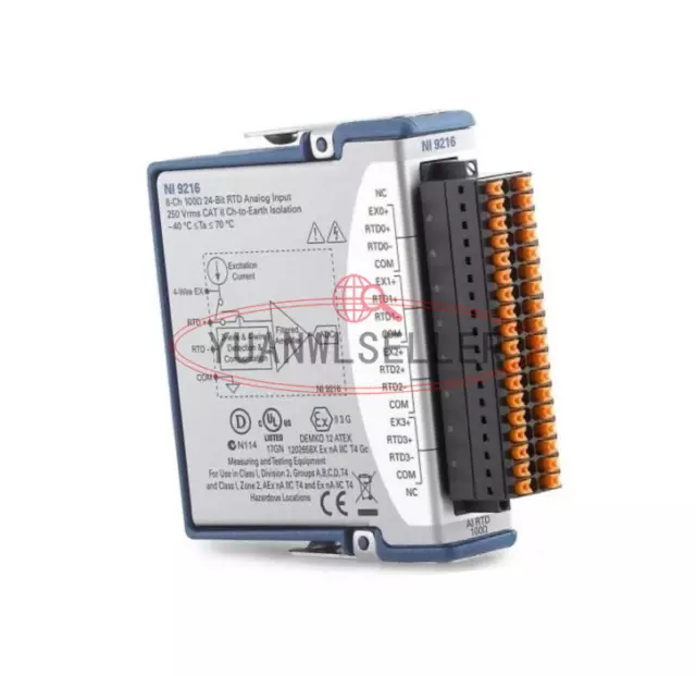 NI 9216 785186-01 temperature input module 8channel measurement acquisition card