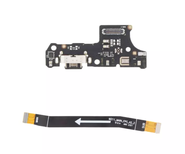 Pour Motorola Moto G14 KIT 1 Nappe liaison carte mère + 1 connecteur de charge