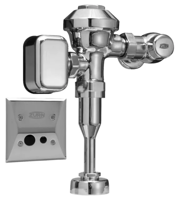 Zurn Hardwired Exposed Automatic Low Consumption Urina Sensor Flush Valvel .5GPF
