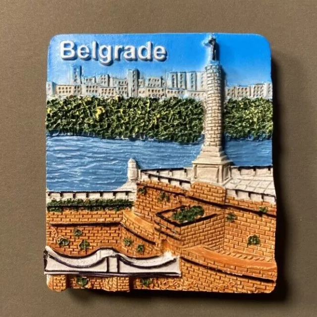 Belgrade Serbien Reiseandenken Kühlschrankmagnete Reise Souvenir Fridge Magnet
