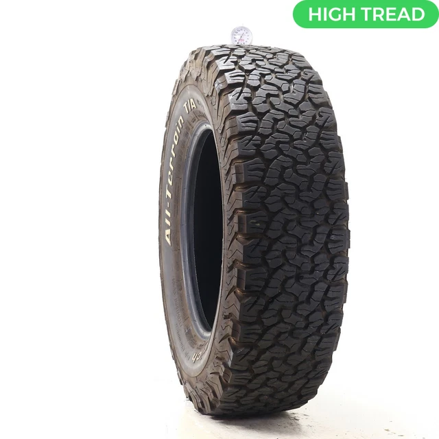 Used LT 245/75R17 BFGoodrich All-Terrain T/A KO2 121/118S - 8/32 Used LT 245/75R17 BFGoodrich All-Terrain T/A KO2 121/118S - 8/32
