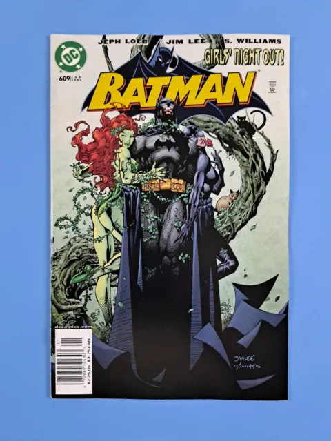 Batman #609 NEWSSTAND DC (2003) 1st Thomas Elliot Hush Jim Lee 1st Print 🦇🔥