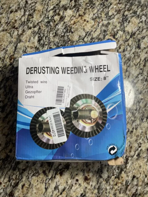 Derusting Weeding Wheel 8in Weeding Wheel