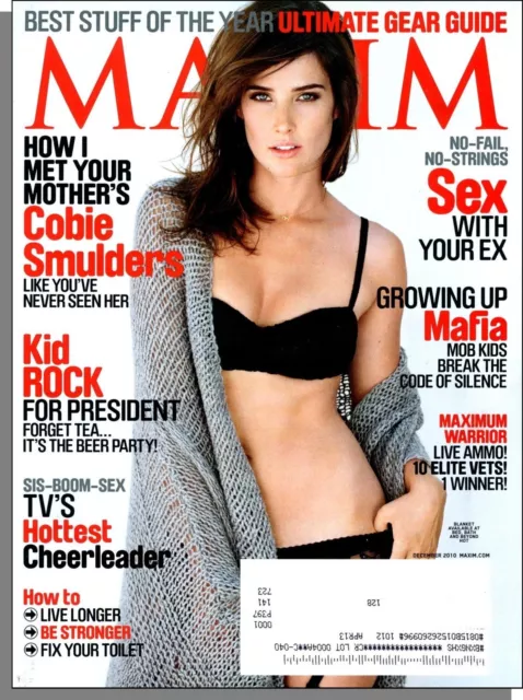 Maxim 156 - 2010, December - Cobie Smulders, Sex With Your Ex, Children of Mafia