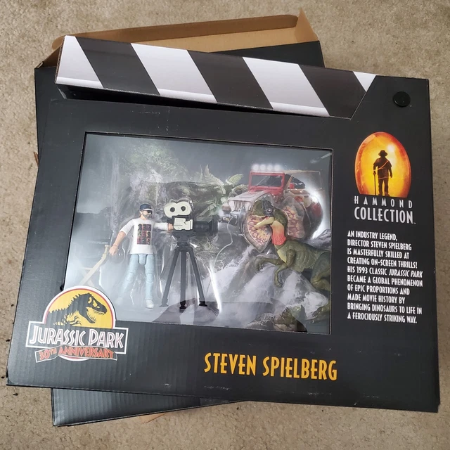 NEUF FIGURINE JURASSIC Park 30th Anniversary Steven Spielberg 2023 SD ...