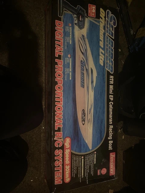 JOYSWAY SEA RIDER Racing Powerboat Catamaran REMOTE CONTROL R/C BOAT £ ...